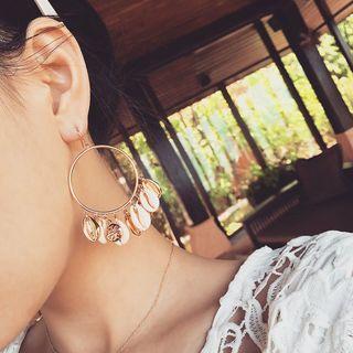 Shell Ring Earring