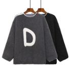 D Patch Fleece Sweatshirt