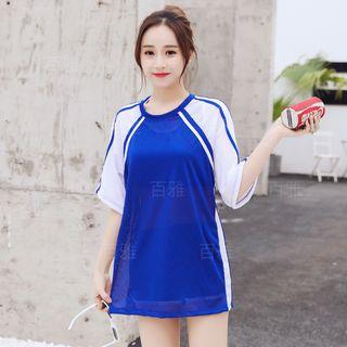 Set: Swim Top + Shorts + Dress