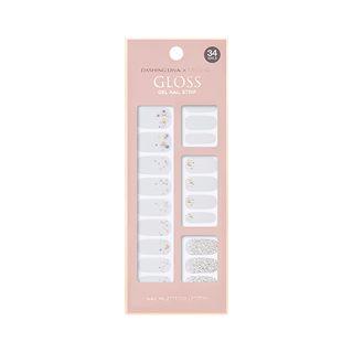 Missha - Dashing Diva Magic Gloss Nail Gel Strip - 5 Types #16 See-through Cardigan