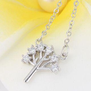 Wish Tree Necklace As Shown In Figure - One Size