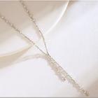 Sterling Silver Fringed Necklace