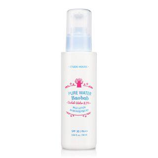 Etude House - Pure Water Baobab Mild Lotion Spf30 Pa++ 90ml