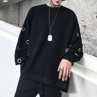 Long Pullover Black - One Size