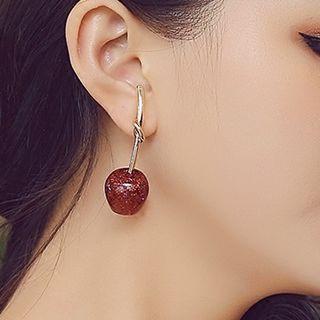 Apple Drop Earring