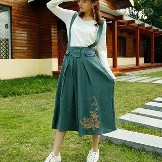 Embroidered Jumper Culottes