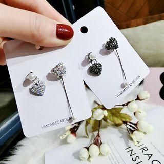 Heart Asymmetric Earring