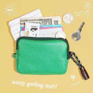 Tasseled Zipped Coin Wallet
