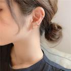 Star Stud Earring 3 Pc - Gold - One Size