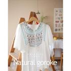 Embroidered Eyelet-lace Blouse White - One Size