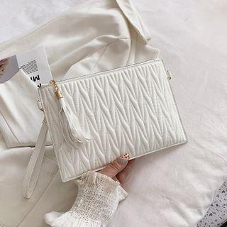 Fringe Stitch Envelope Bag