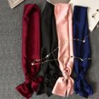 Satin Long Scarf