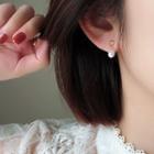 Faux Pearl Stud Clip-on Earring