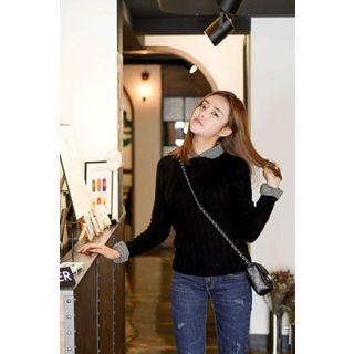 Round-neck Slim-fit Sweater
