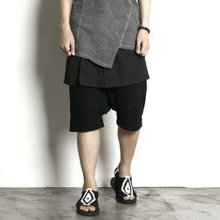 Oversized Harem Shorts