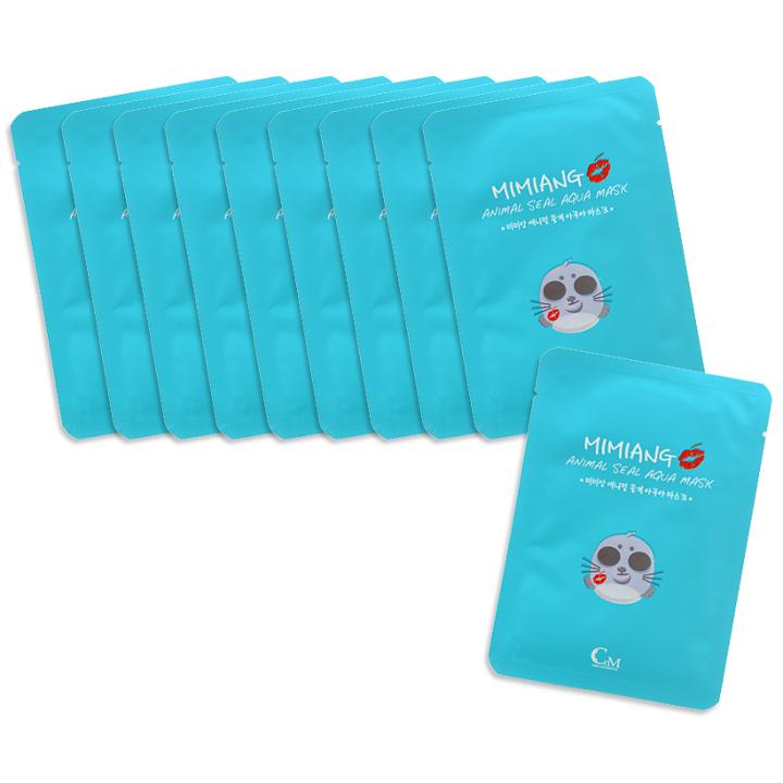 Mimiang - Animal Seal Aqua Mask 10 Sheets