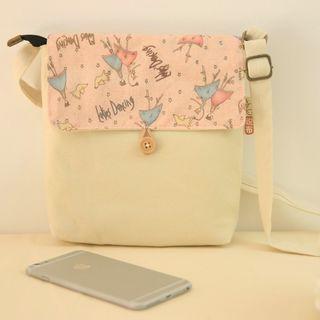 Printed Cover Mini Shoulder Bag