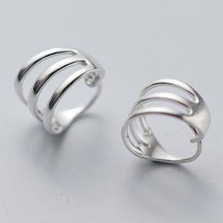 Metallic Cutout Earring