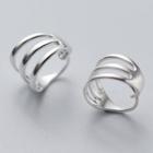 Metallic Cutout Earring