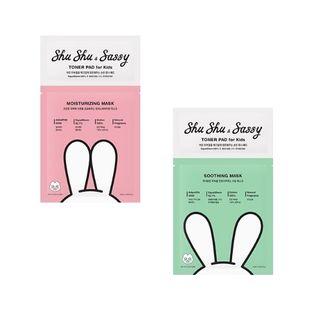 Shu Shu & Sassy - 2 Step Mask Set - 2 Types #01 Moisturizing