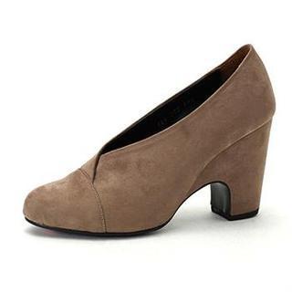 Faux-suede High-heel Ankle Boots