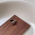 Heart Belt Sterling Silver Cuff Earring 1 Pc - E329 - Silver - One Size