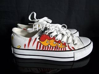 Cartoon Character Canvas Sneakers