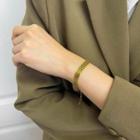 Stainless Steel Bracelet Type A - Gold - One Size