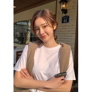 Basic Cotton T-shirt (8 Colors)