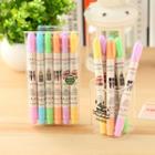 Set Of 6: Double Ended Highlighter