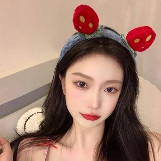 Strawberry Chenille Headband / Set (various Designs)