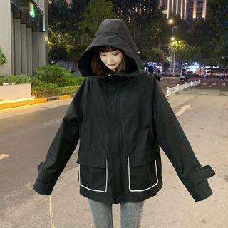 Pocket Cargo Jacket Black - One Size