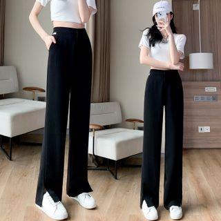 Mid Waist Wide Leg Pants (various Designs)