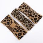 Leopard Print Knit Headband