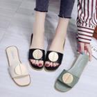 Circle Bucket Sandals