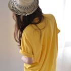 Colored Loose-fit T-shirt