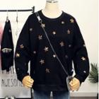 Sequined Star Pullover