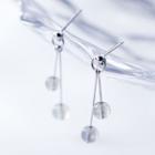925 Sterling Silver Moonstone Dangle Earring As Shown In Figure - One Size