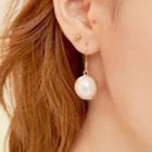 Faux-pearl Drop Earrings