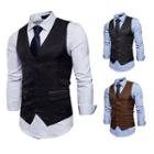 V-neck Single-breasted Vest