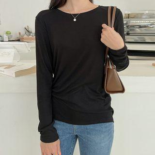 Plus Size Basic Silky T-shirt