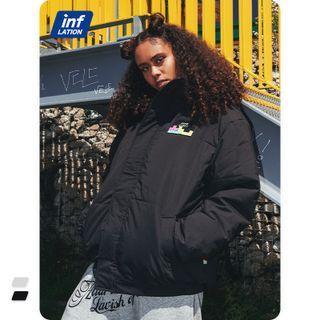 Unisex High-neck Padded Coat