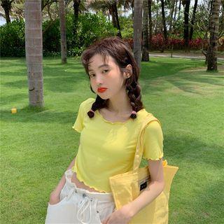 Lettuce Edge Short-sleeve Top / Long-sleeve Top