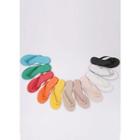 Pleather Flip-flops In 11 Colors