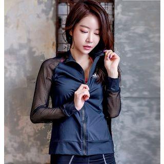Mesh Sleeve Sports Jacket