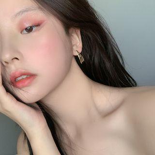 Alloy Clip Dangle Earring