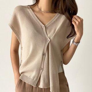 Cap Sleeve Two-way Summer Cardigan