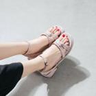 Ankle-strap Knot Sandals