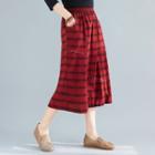 Striped Semi-skirt