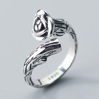 Rose 925 Sterling Silver Ring